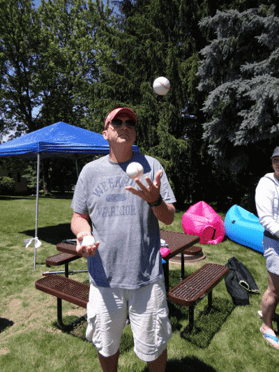 AllSearch Field Day Mike Bender Juggling