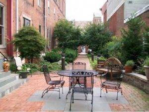 AllSearch Office Headquarters - Downtown York, PA - Private Courtyard