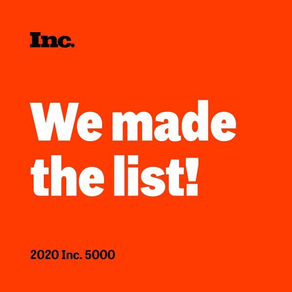 AllSearch 2020 Inc. 5000 Fastest Growing Company List