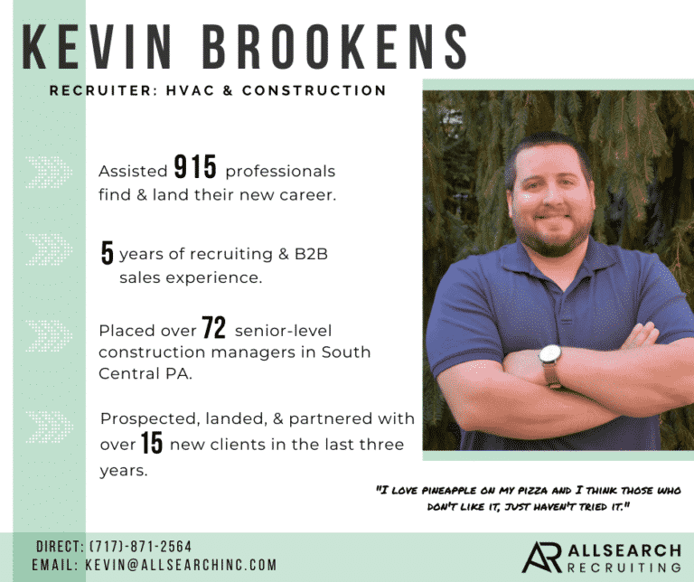AllSearch Construction Recruiting Kevin Brookens